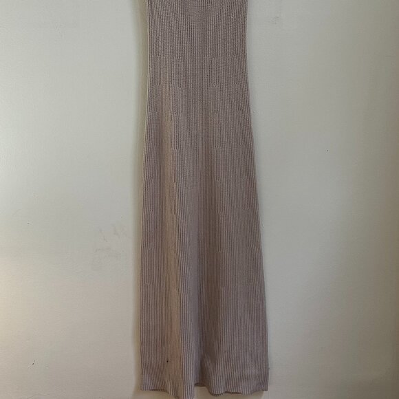 STAUD KNIT NEUTRAL DRESS IN SIZE XS - Picture 5 of 6